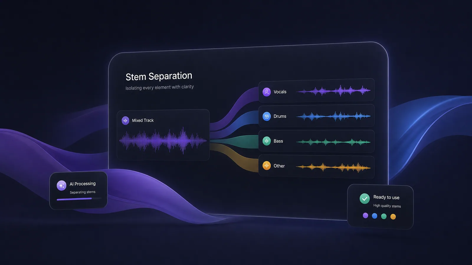 Vocal Remove & Stem Splitter